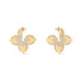 18K Louis Vuitton Medaillon Earrings